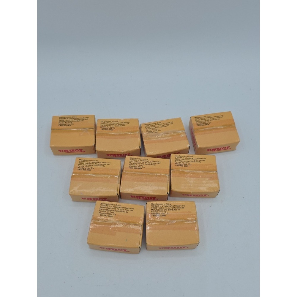 Vintage Y2K Tonka‎ Mini Moving Promo  Cardboard  Boxes LOT OF 9 - Picture 3 of 7